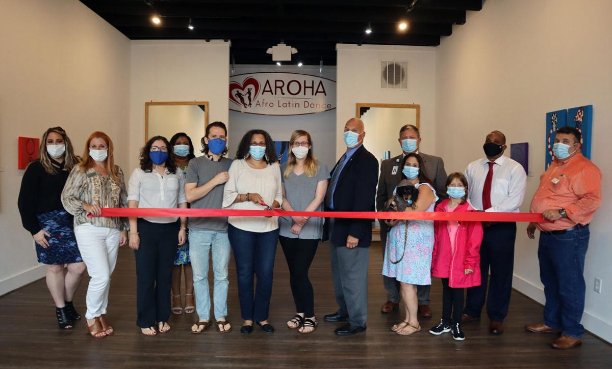 AROHA celebrates opening its new studio in downtown Florence with ribbon cutting