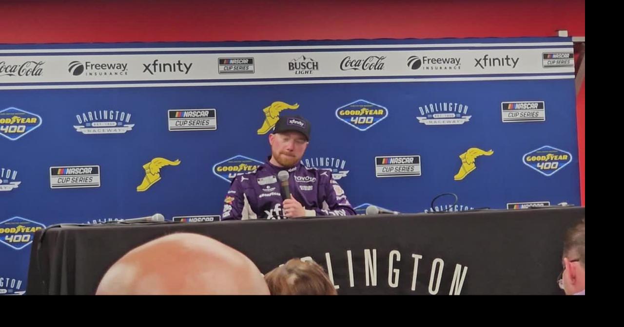 Tyler Reddick talks about winning Goodyear 400