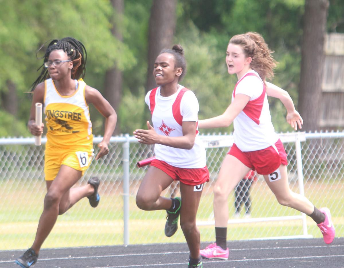 Mullins girls finish first in 72A Region track meet Sports