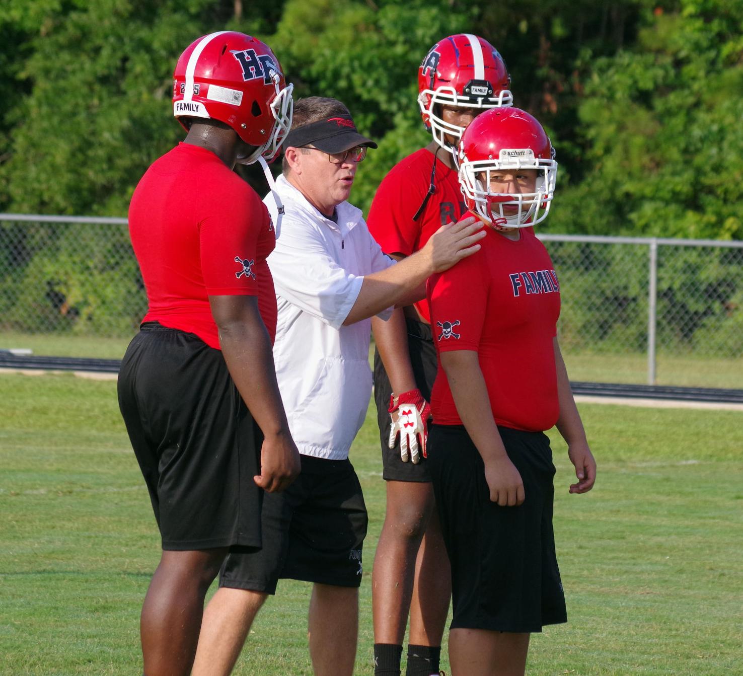 HannahPamplico High School Football Practice