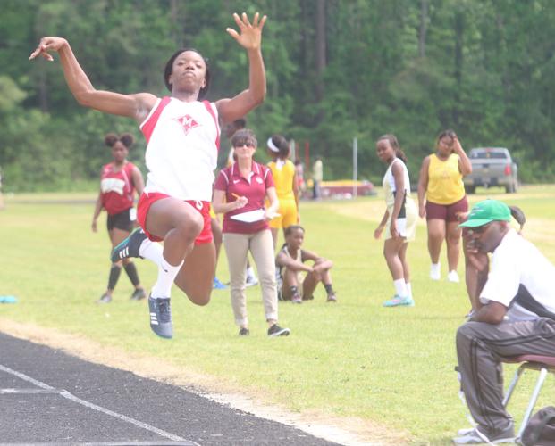 Mullins girls finish first in 72A Region track meet