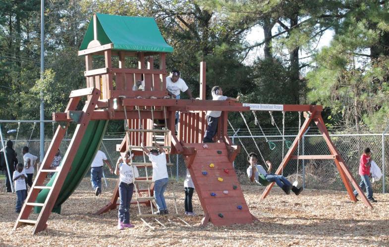 Rotary Club donates playground to Palmetto Youth Academy