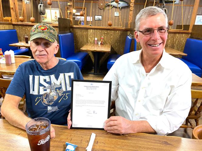 Marion veteran’s clean-up efforts recognized by Congressman Rice