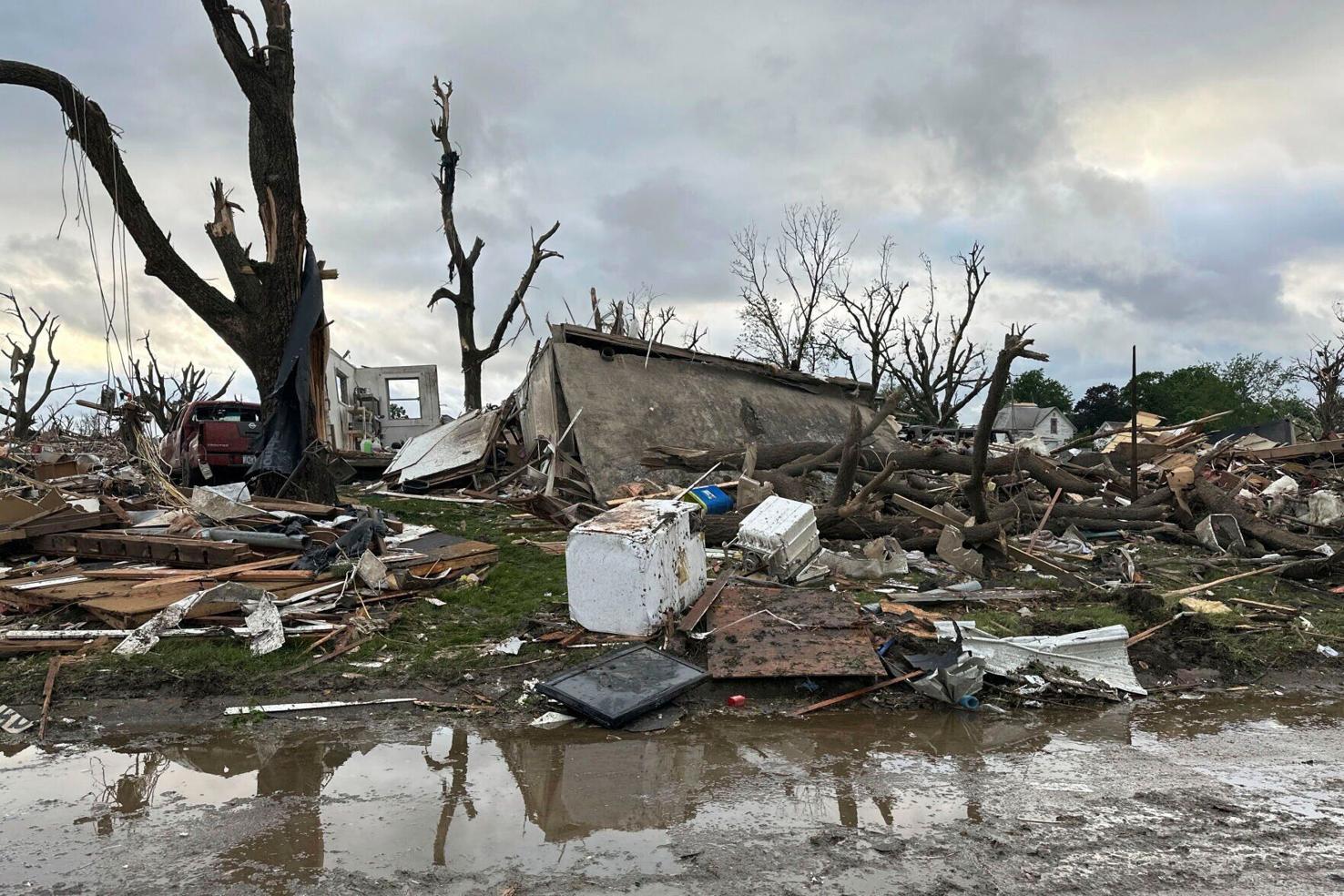 Photos Tornado devastates Greenfield as powerful storms sweep through Iowa
