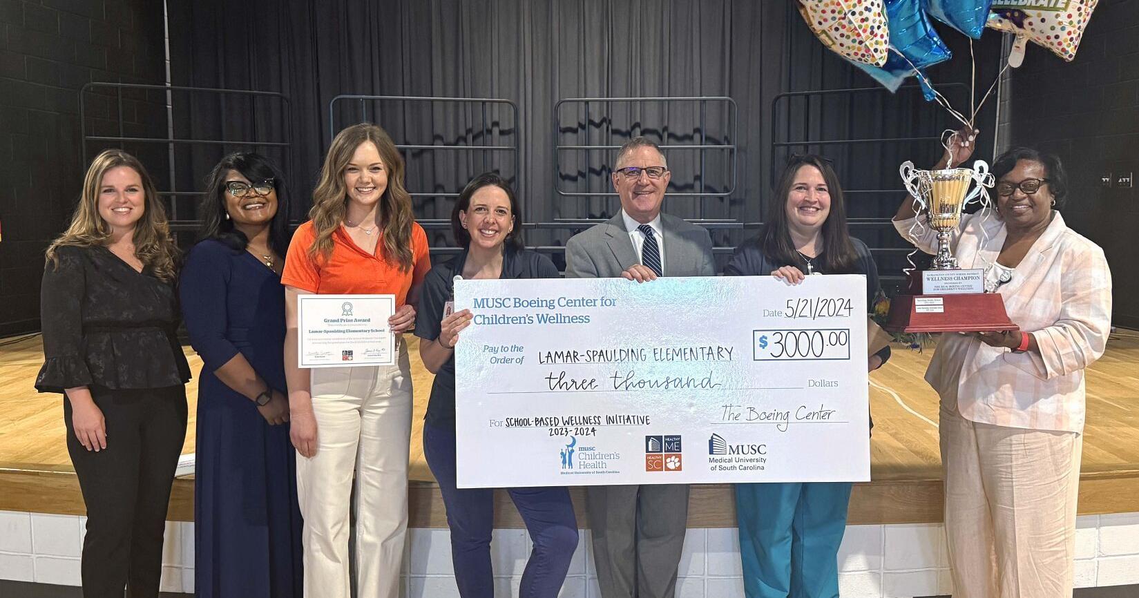 Lamar-Spaulding Darlington County schools wellness award - Vimarsana News