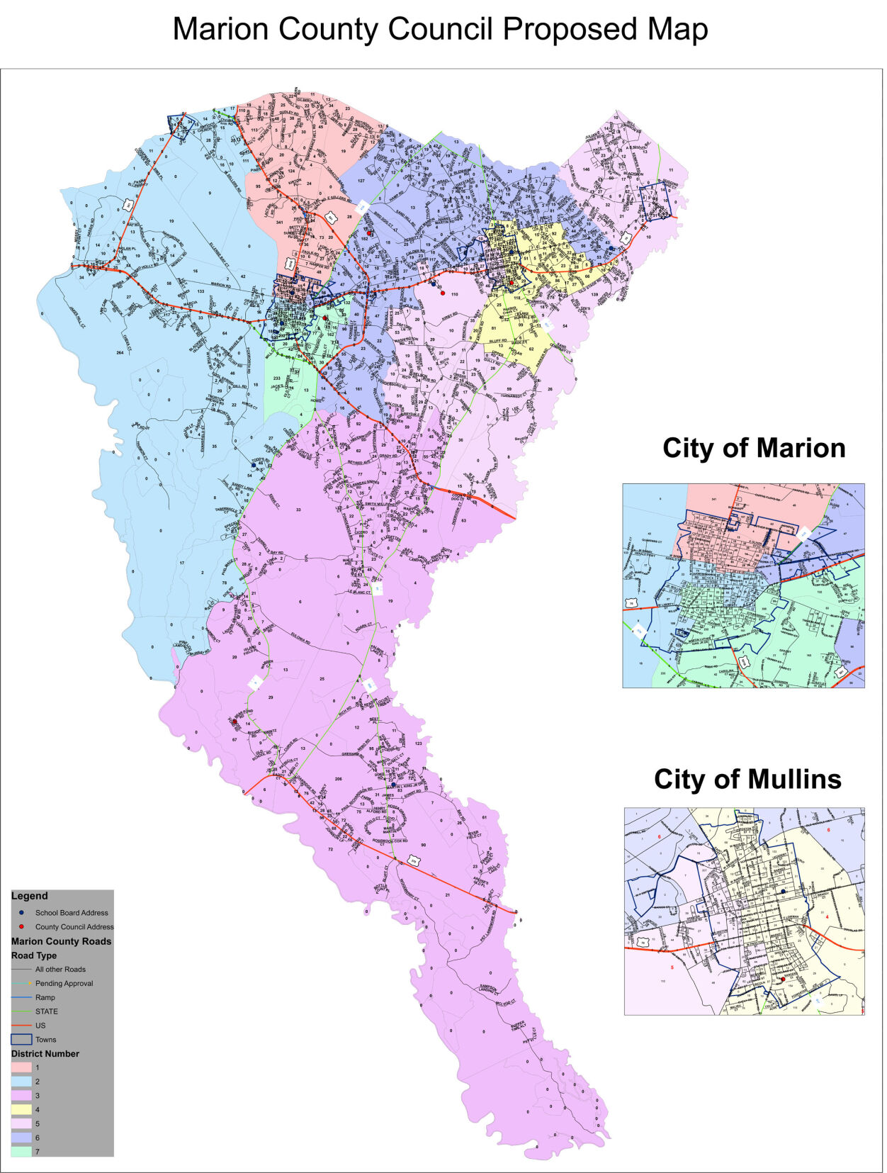 Marion County Council Closer To Approving Map 