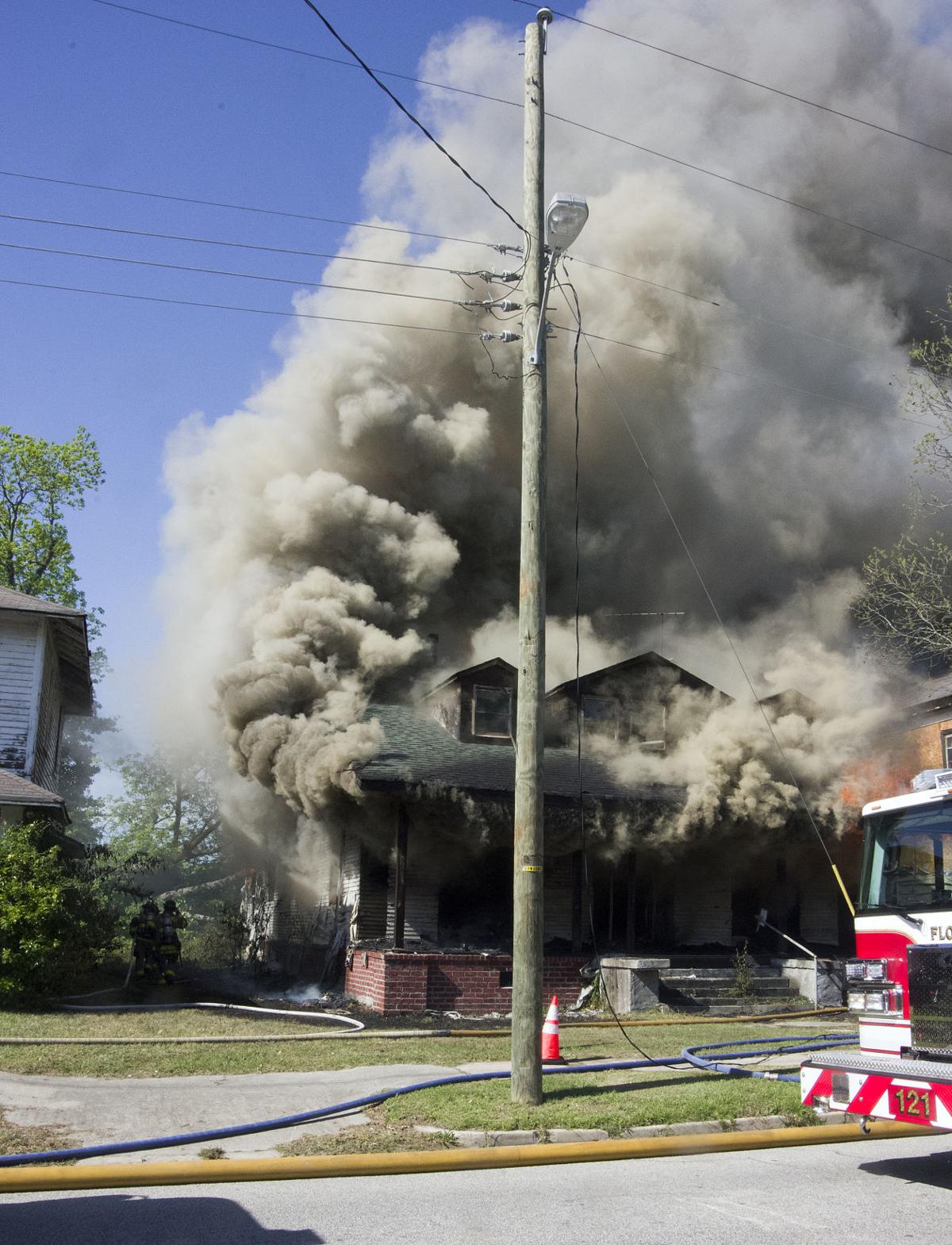 Tuesday afternoon fire destroys Florence house Local News