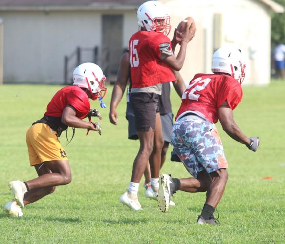 Mullins Football Practice