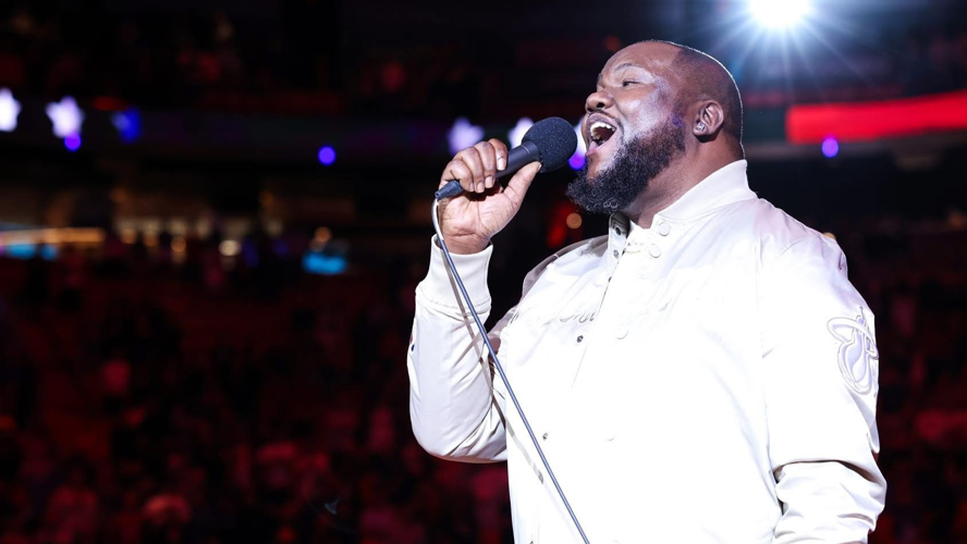 Mullins native sings national anthem at Miami Heat game