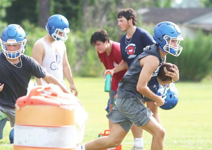 Pee Dee Academy Football Practice