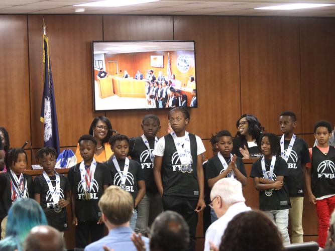 Florence City Council celebrates eight-year old basketball state championship