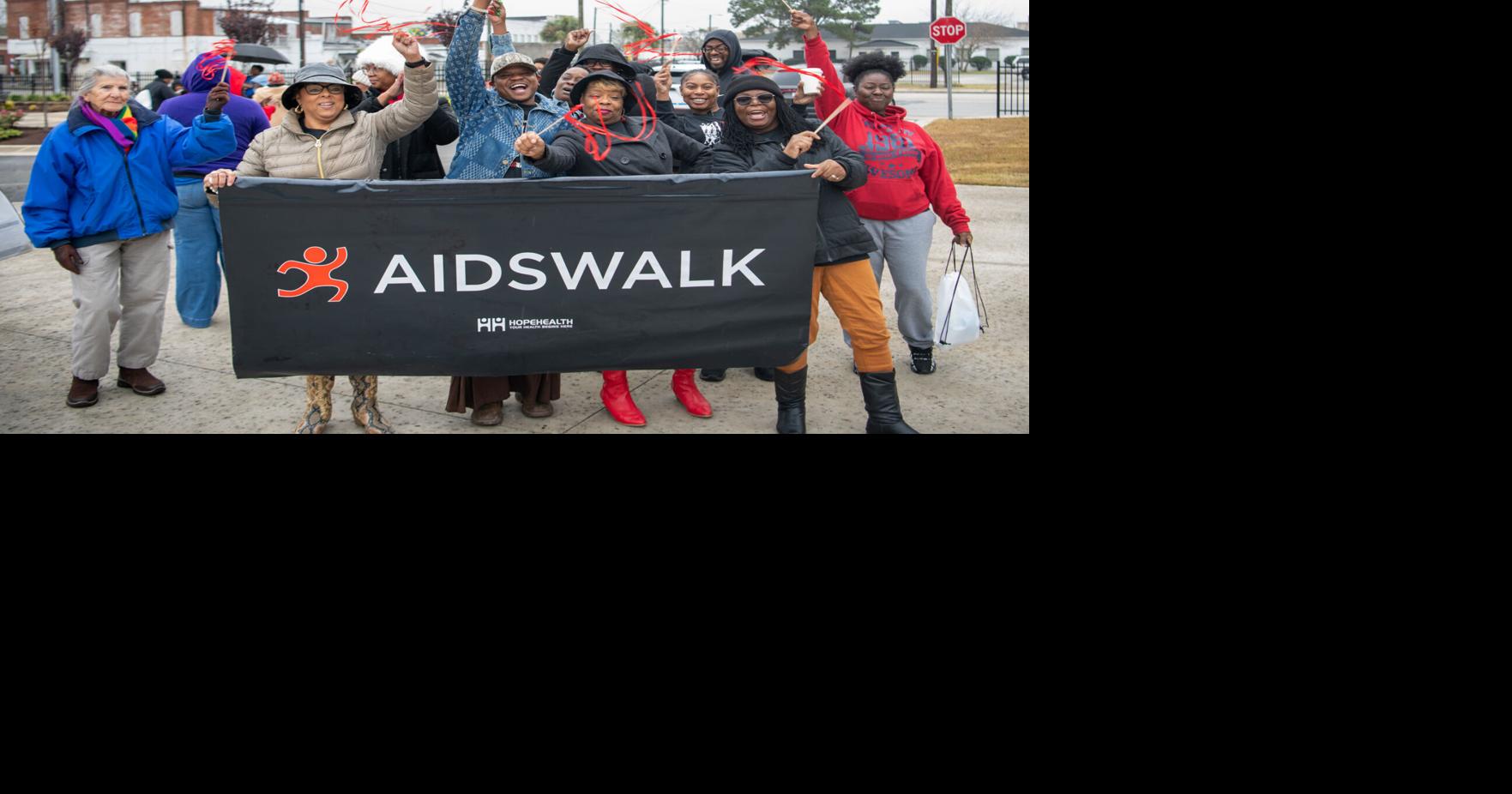 HopeHealth marks World AIDS Day with a vigil and AIDSWALK