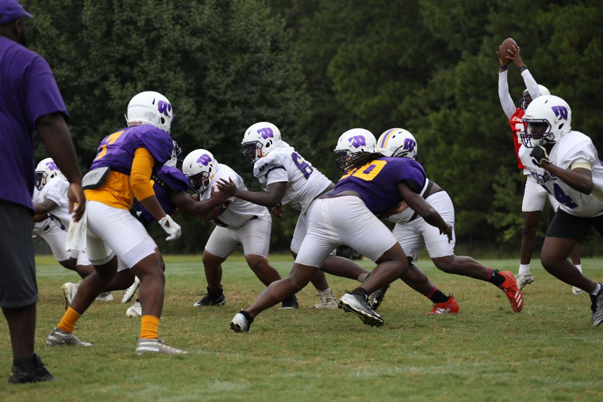 Wilson High School Football Practice Sports