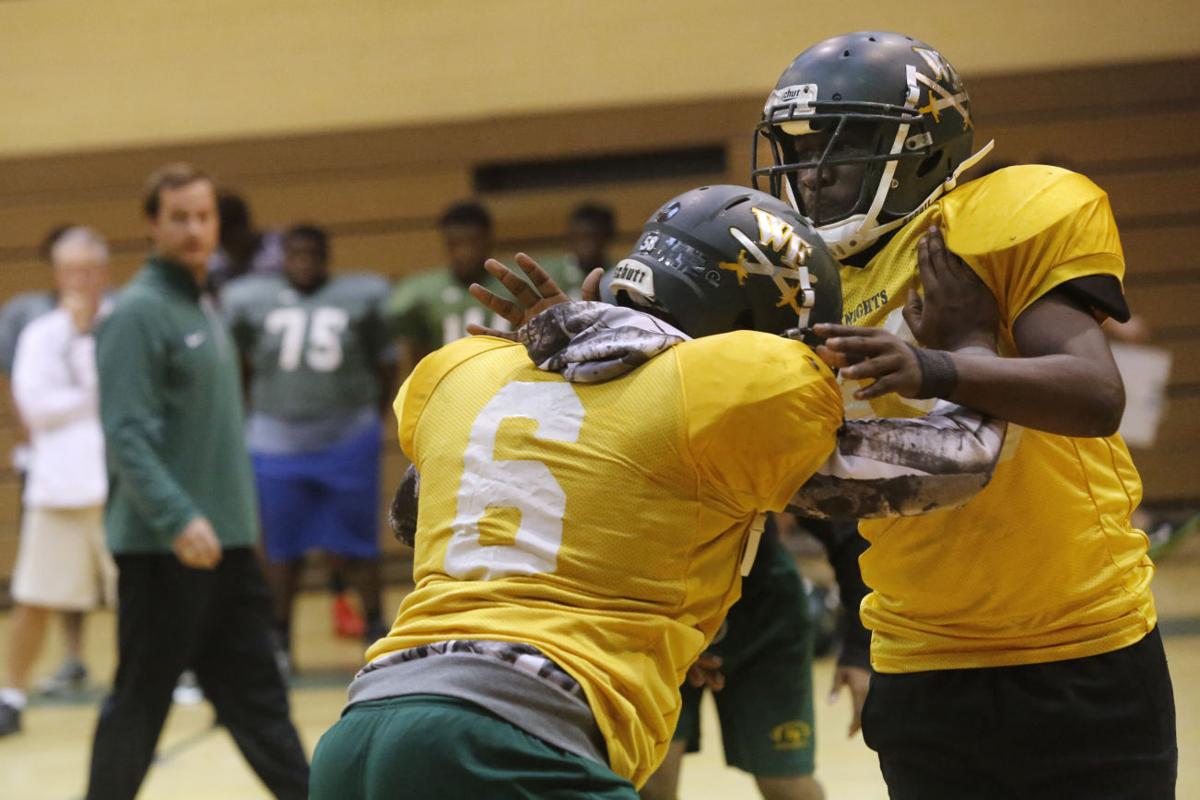 West Florence Football Practice