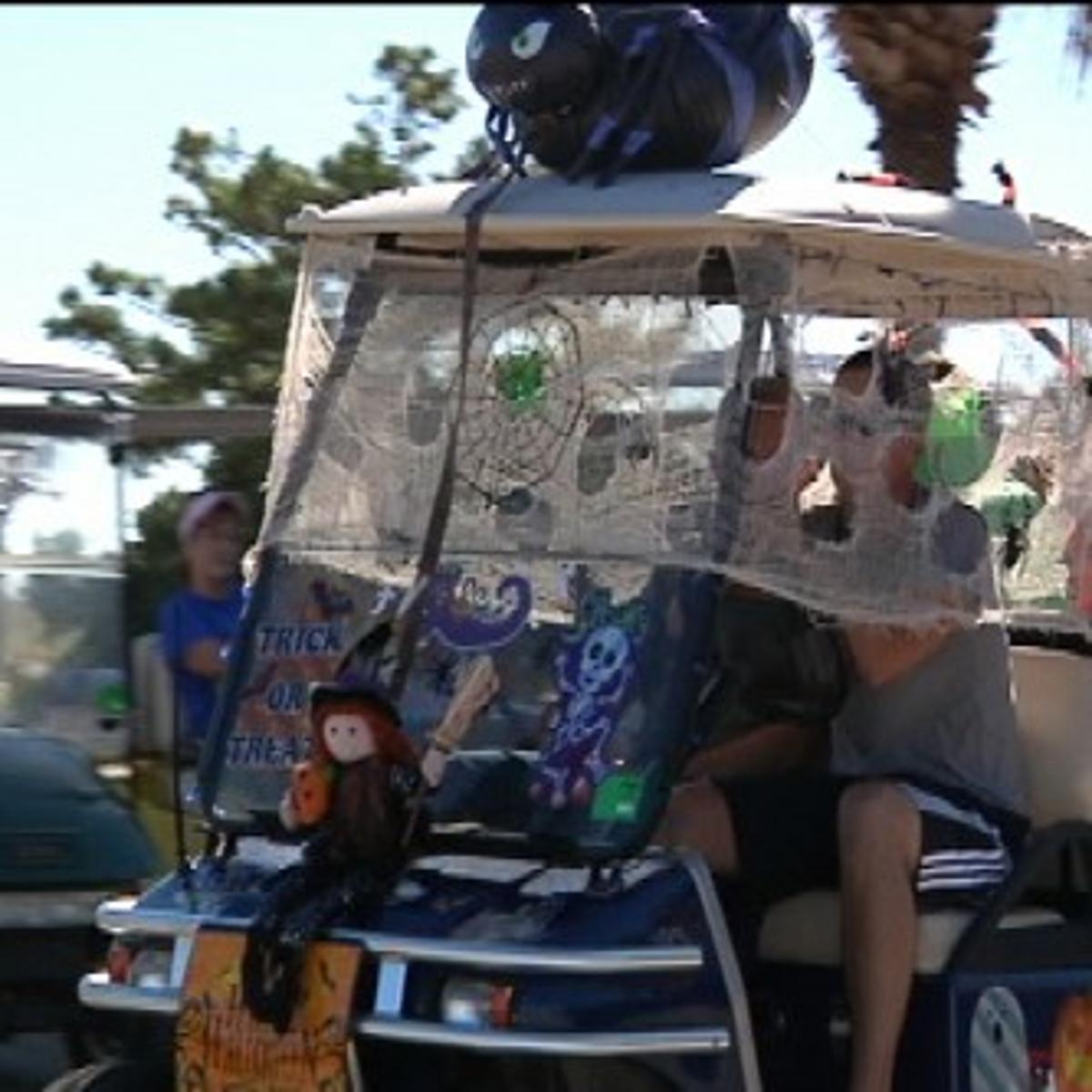 Surfside Beach Campers Decorate Golf Carts For Halloween Local