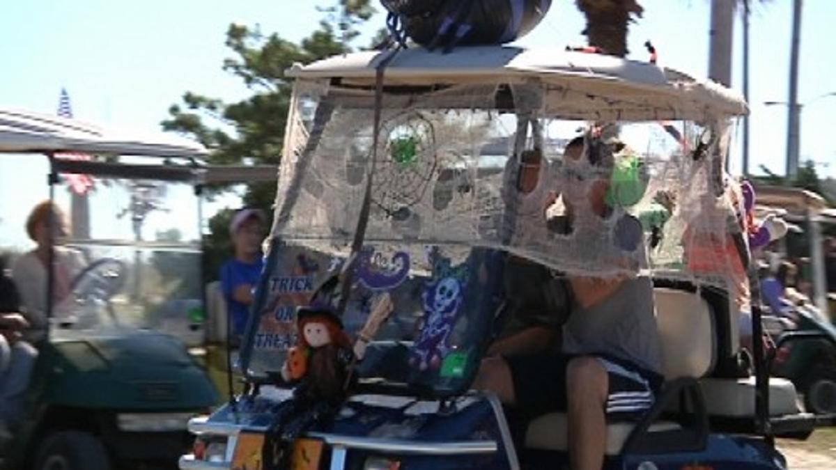 Surfside Beach Campers Decorate Golf Carts For Halloween Local