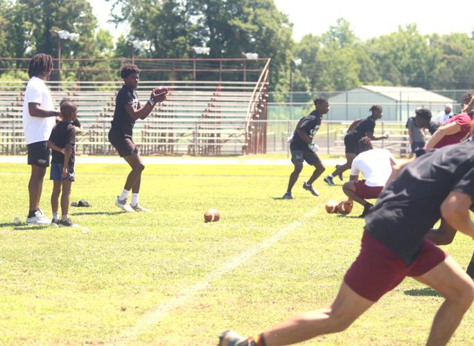 More than 347 children attend Gamecocks football’s Xavier Legette camp in Mullins