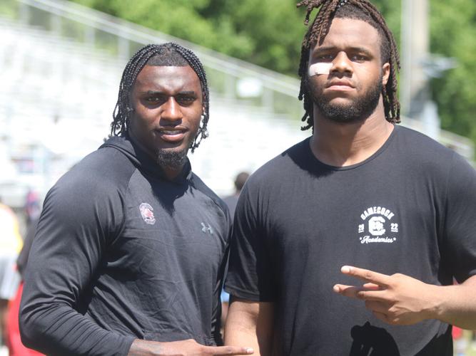 More than 347 children attend Gamecocks football’s Xavier Legette camp in Mullins