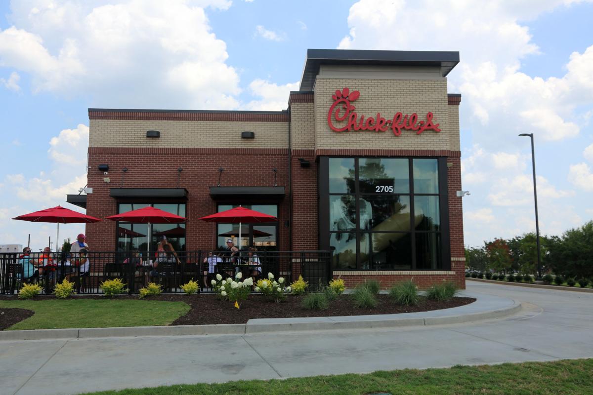 Customers Camp Out For Opening Of New Chick Fil A In Florence