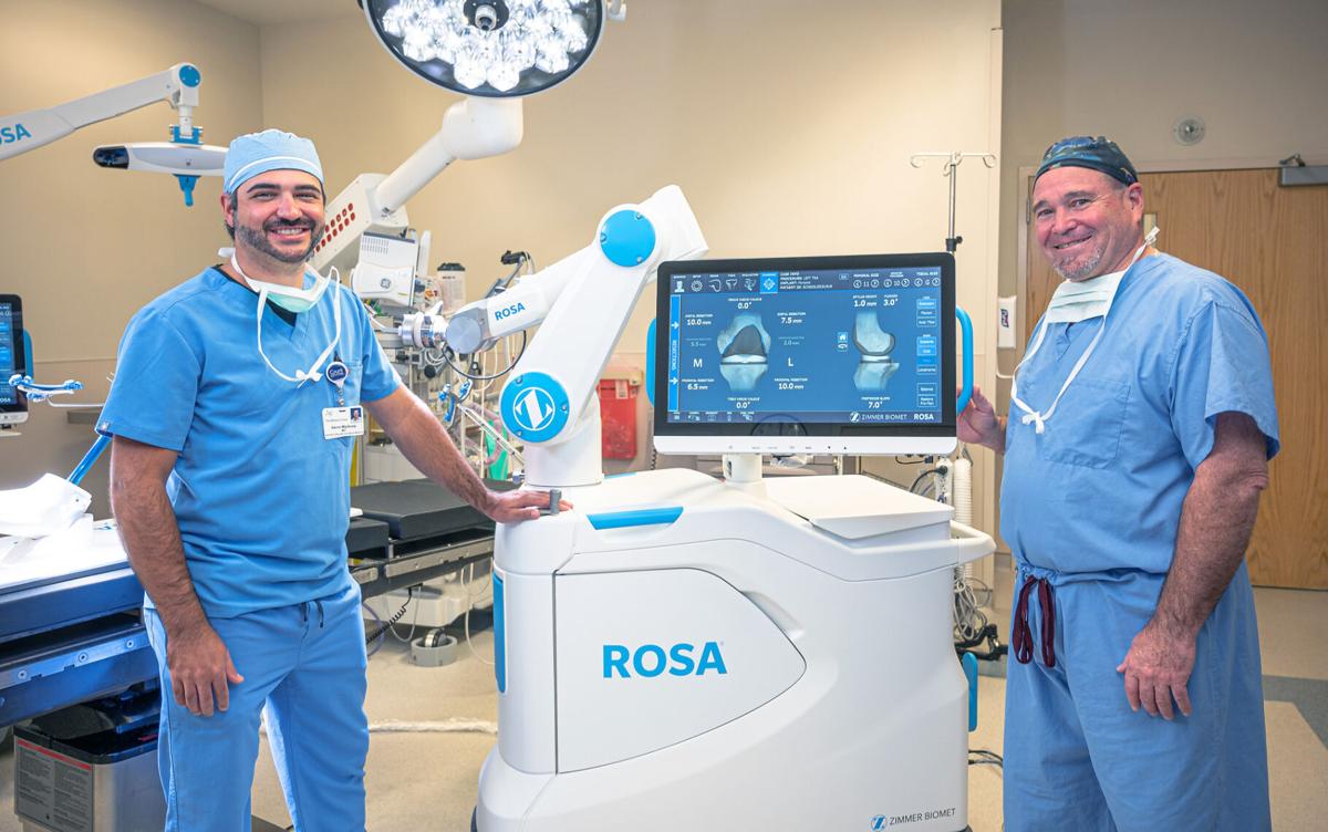 Carolina Pines now offers robotic-assisted knee replacement surgery