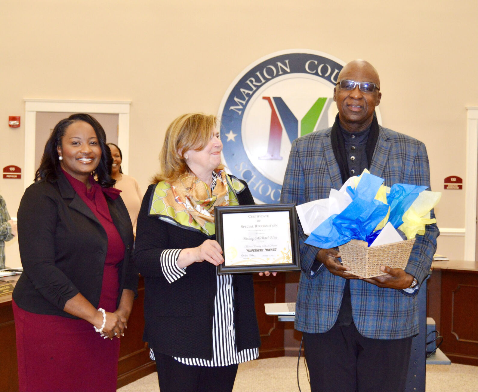 Marion County School District honors Blue