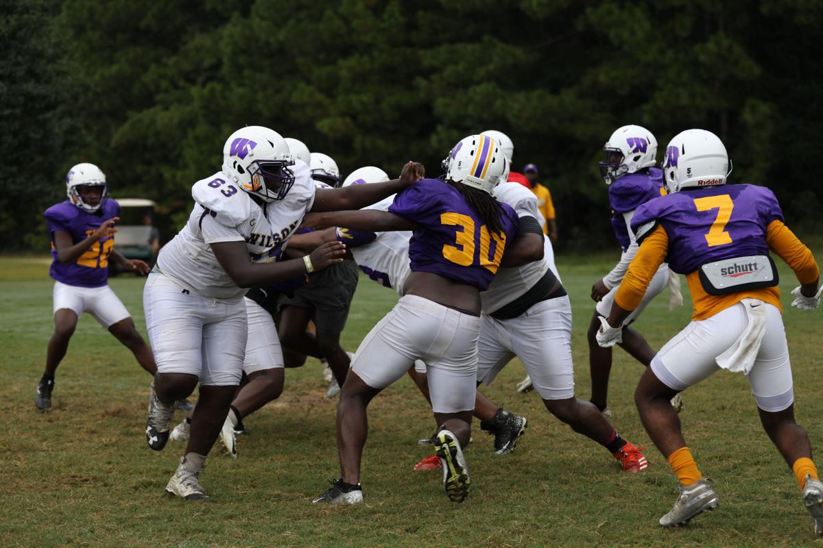 Wilson High School Football Practice Sports