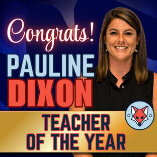 Pauline Dixon Selected as the Florence 1 Schools Teacher of the Year