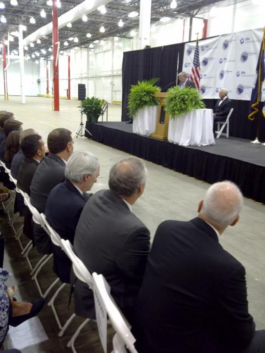 Going up Otis makes Florence location official