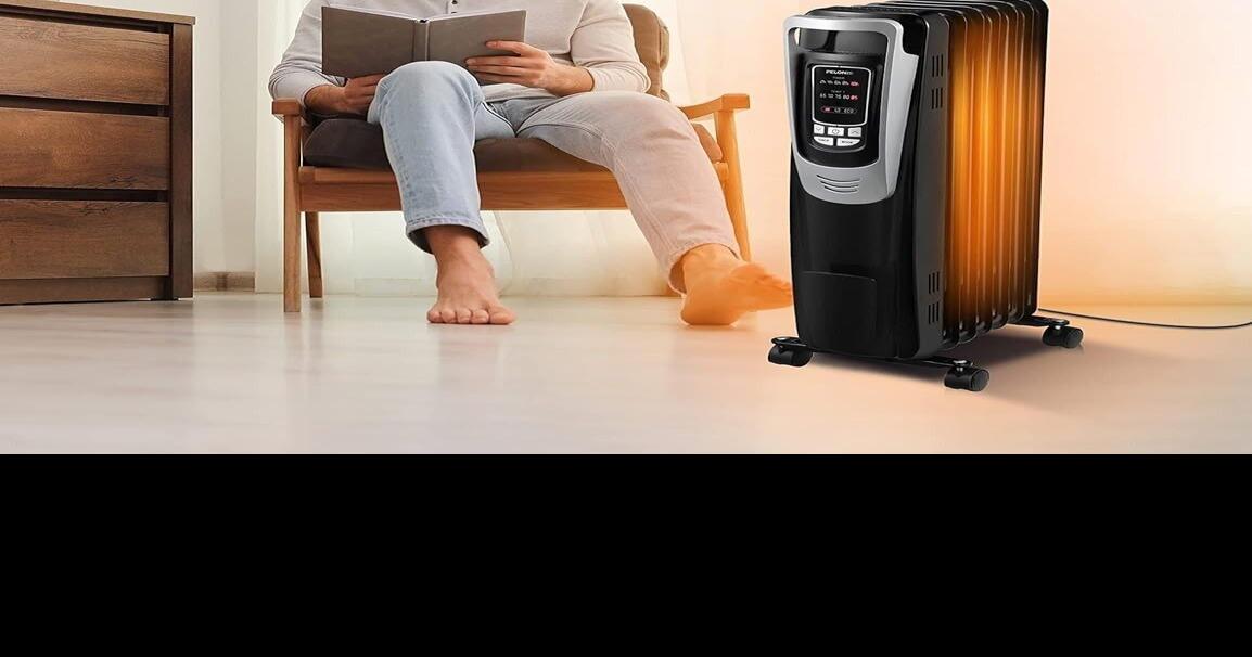 4. Best quiet space heater Pelonis OilFilled Radiator Space Heater