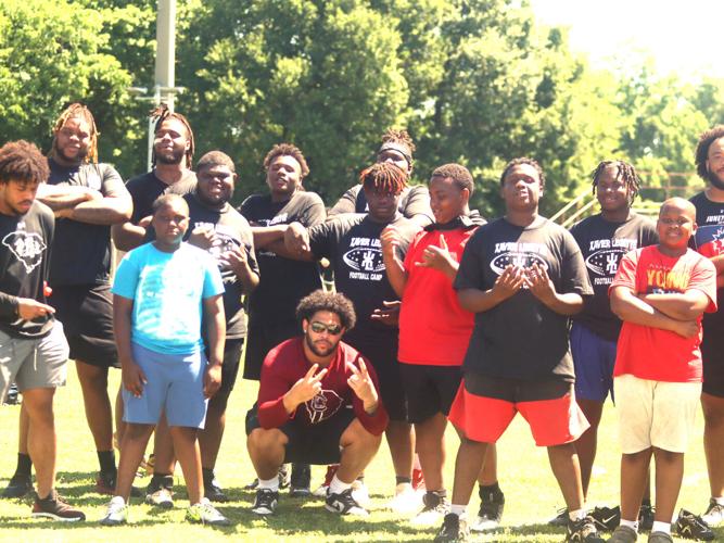 More than 347 children attend Gamecocks football’s Xavier Legette camp in Mullins