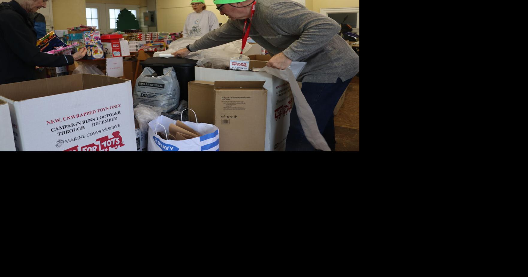 Toys for Tots making Christmas wishes come true