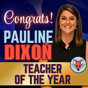 Pauline Dixon Selected as the Florence 1 Schools Teacher of the Year