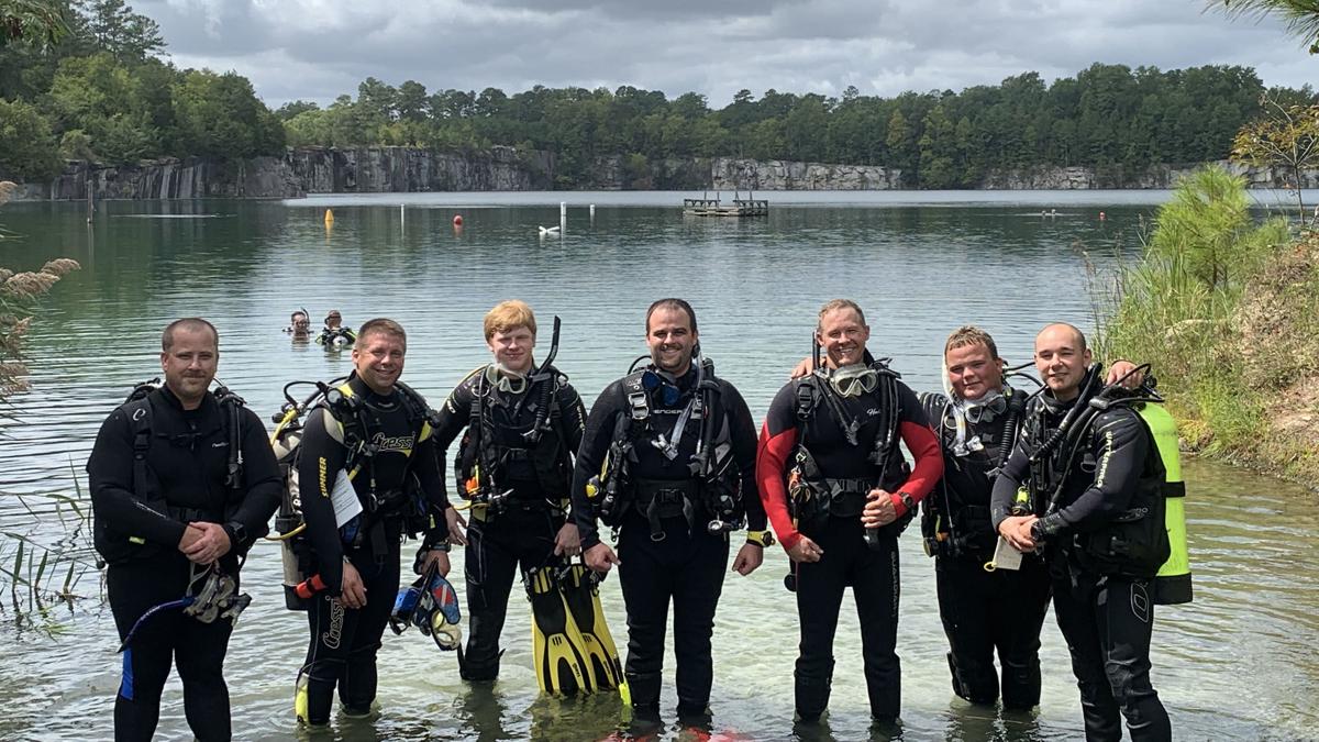 Diver rescued