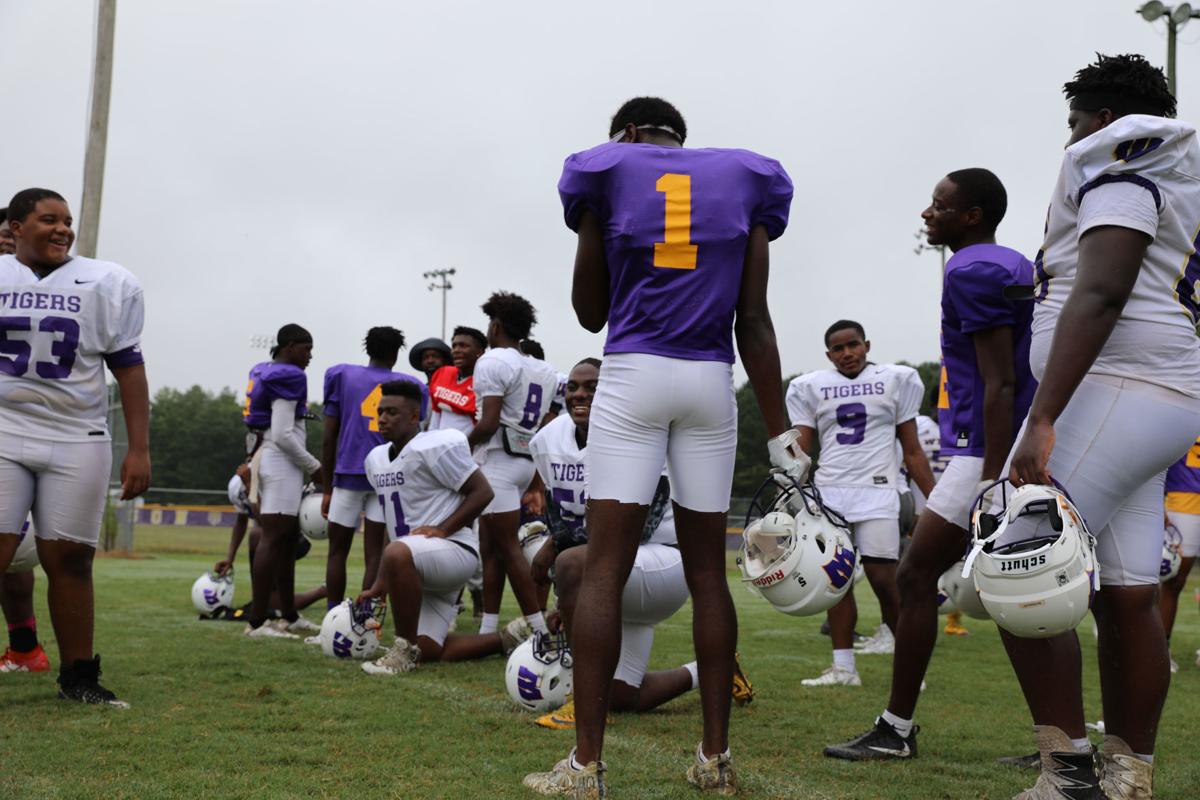 Wilson High School Football Practice Sports