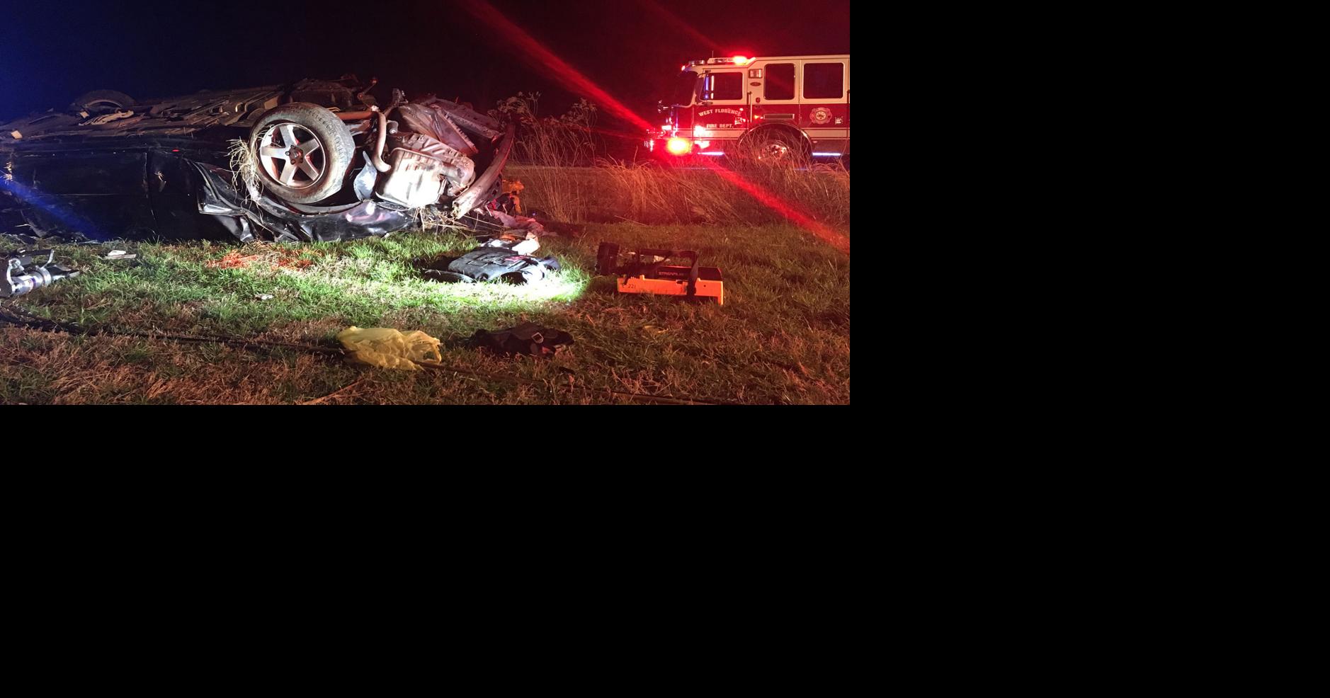 One person dead, two hurt in Tuesday morning Florence County crash