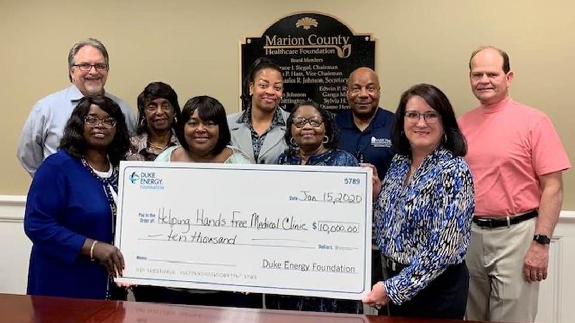 Duke Energy Foundation donates 10,000 to Helping Hands Local News