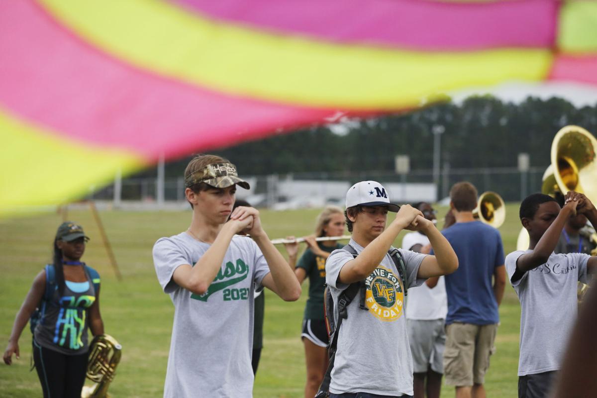 West Florence High School Marching Band Practice Gallery