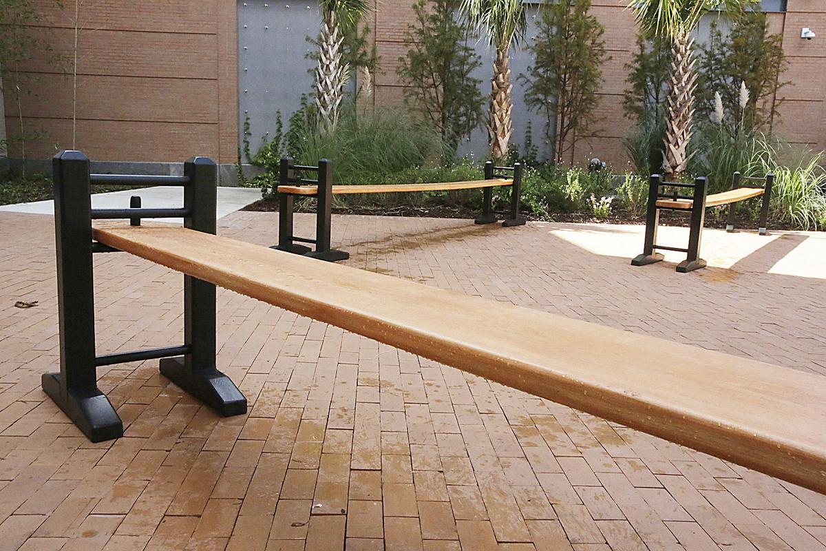 Darlington man builds business on bouncy benches Living