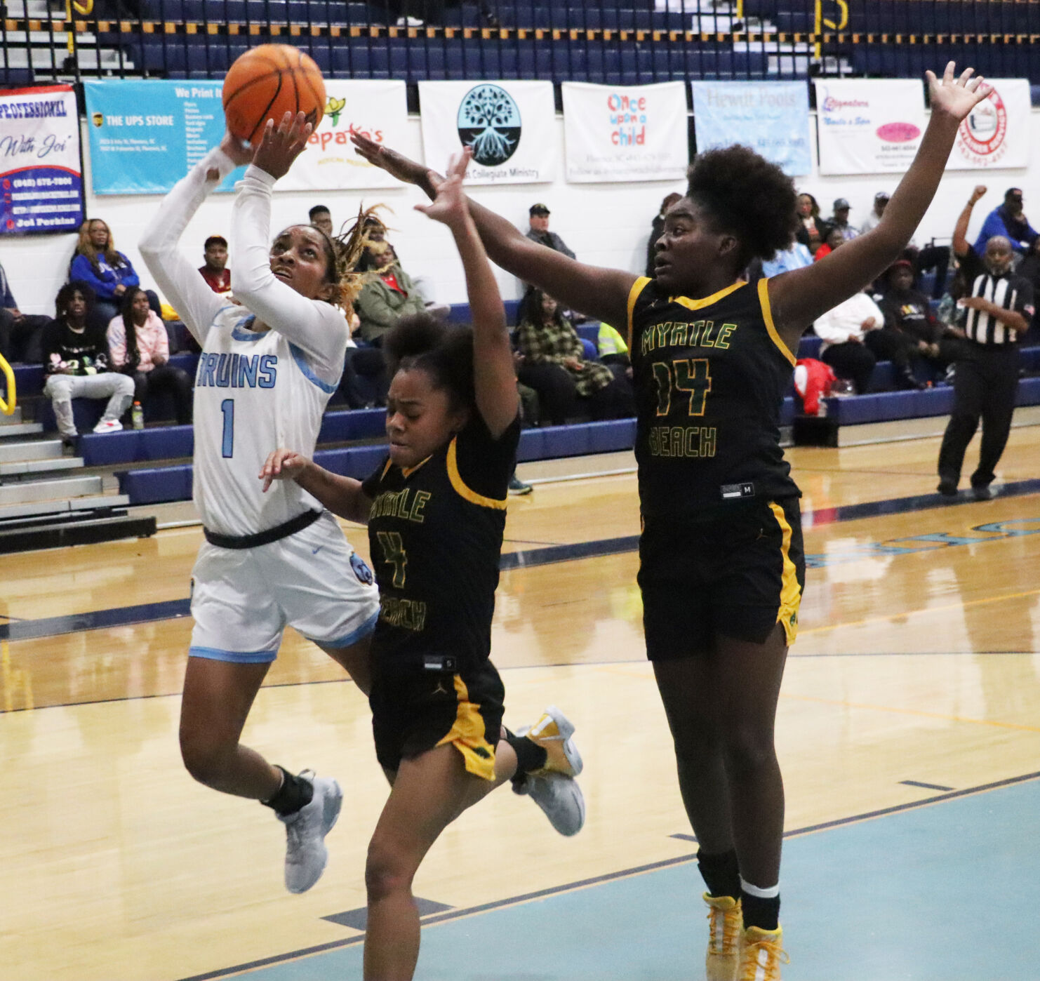 South Florence Basketball Teams Sweep Myrtle Beach