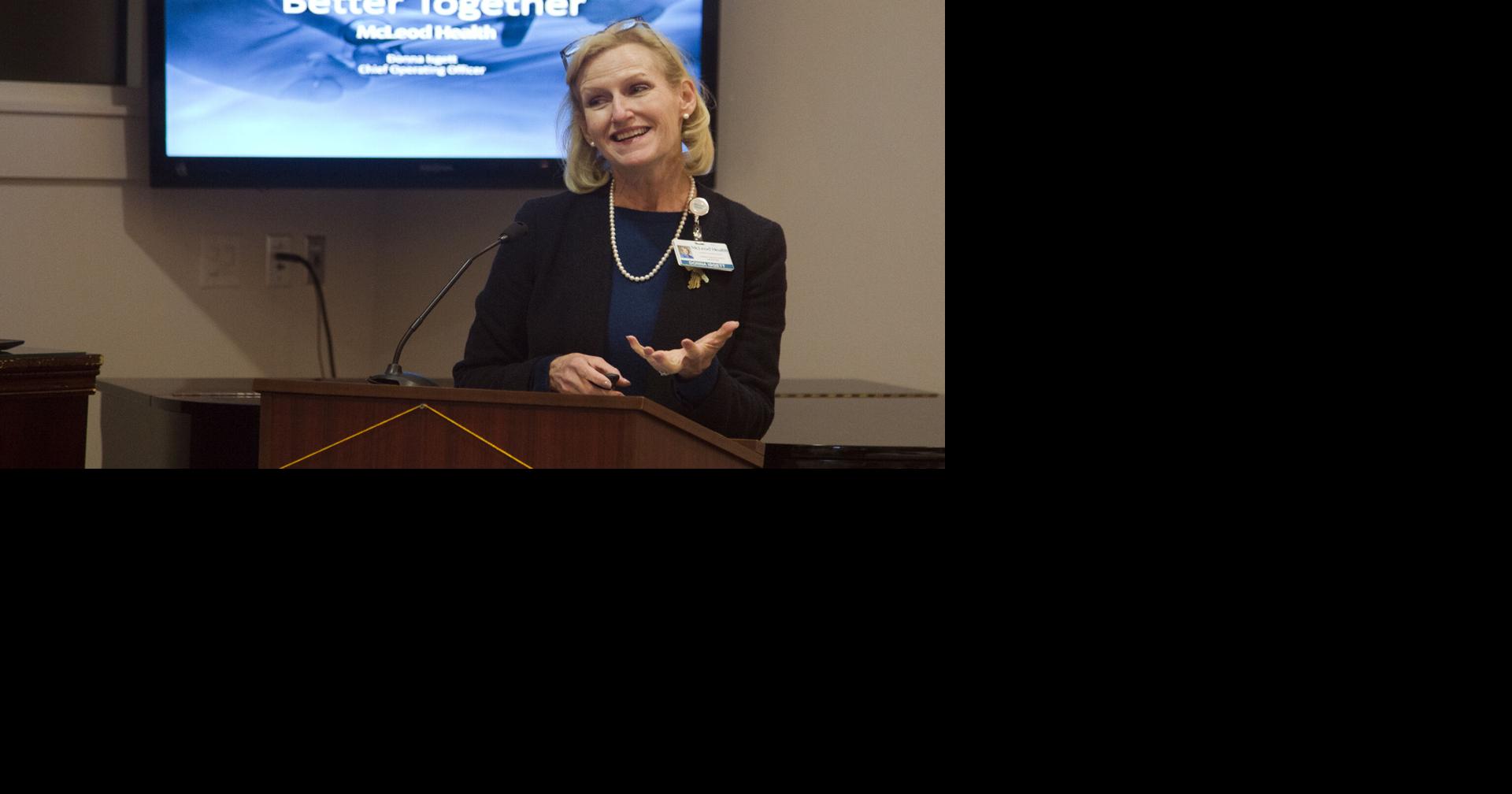 McLeod executive updates Rotarians on coronavirus, vaccine challenges