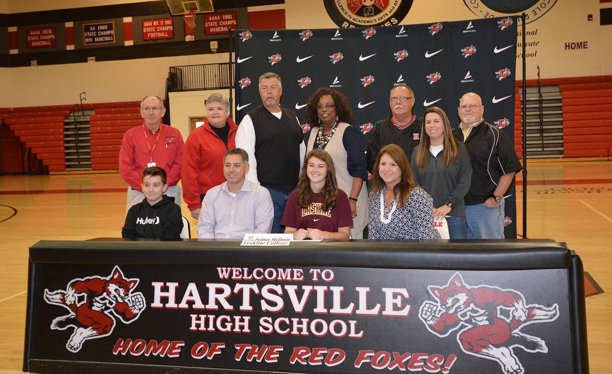 Hartsville High School’s Joyner, McInnis sign letters of intent