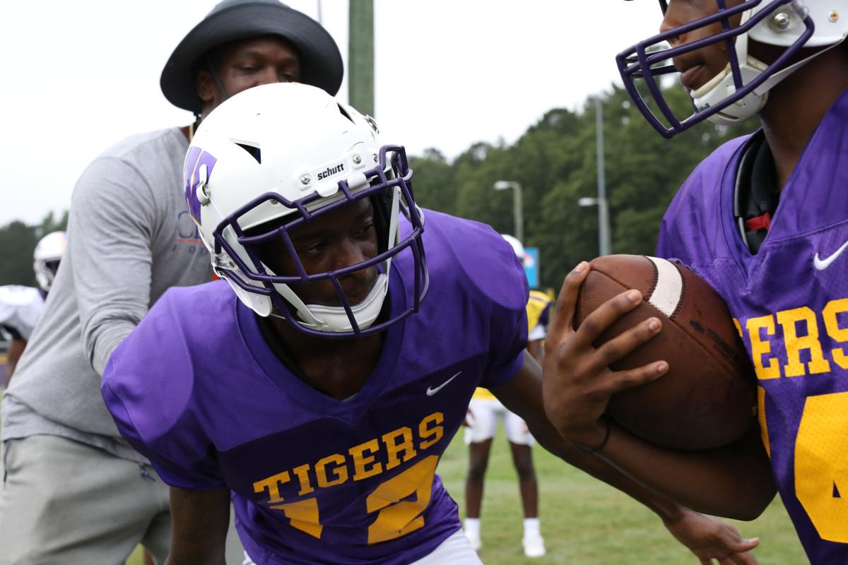 Wilson High School Football Practice Sports