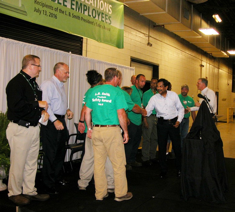 McBee A.O. Smith employees win company’s top workplace safety award