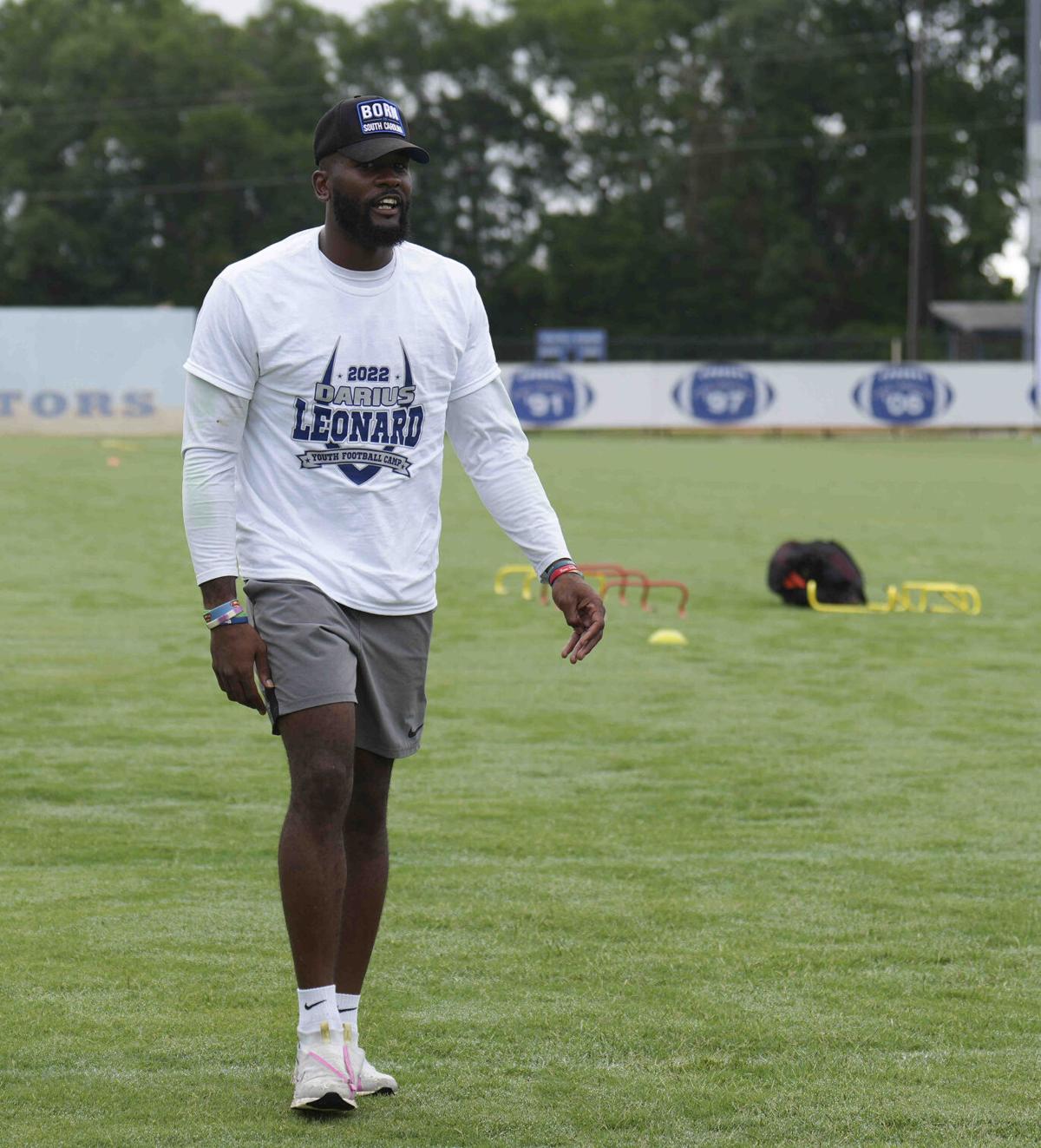 PHOTOS: Darius Leonard Youth Football Camp / Hilltop Park Ribbon Cutting