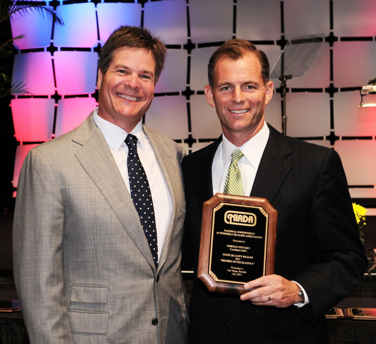 Stuckey named Carolinas Quality Dealer of the Year