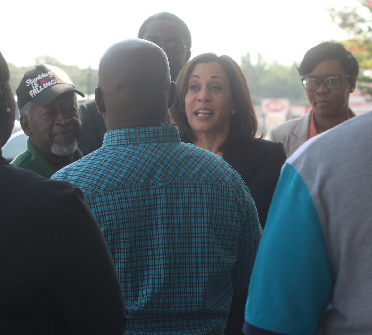Sen. Harris makes presidential campaign stop in Marion County