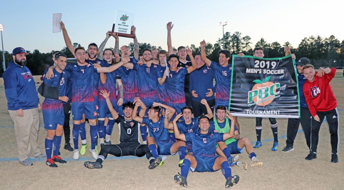 Francis Marion men's soccer team wins Peach Belt tournament