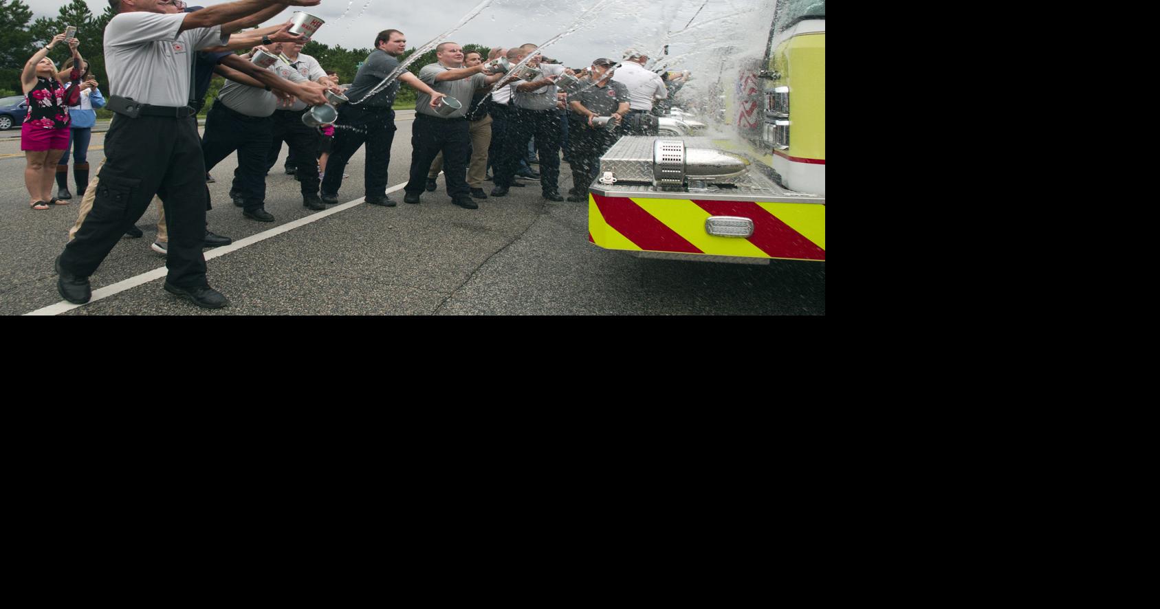 Howe Springs Fire Department Wet Down Ceremony