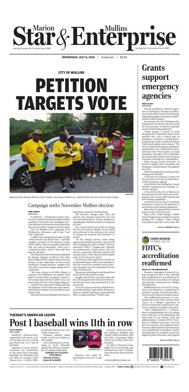 Page A1