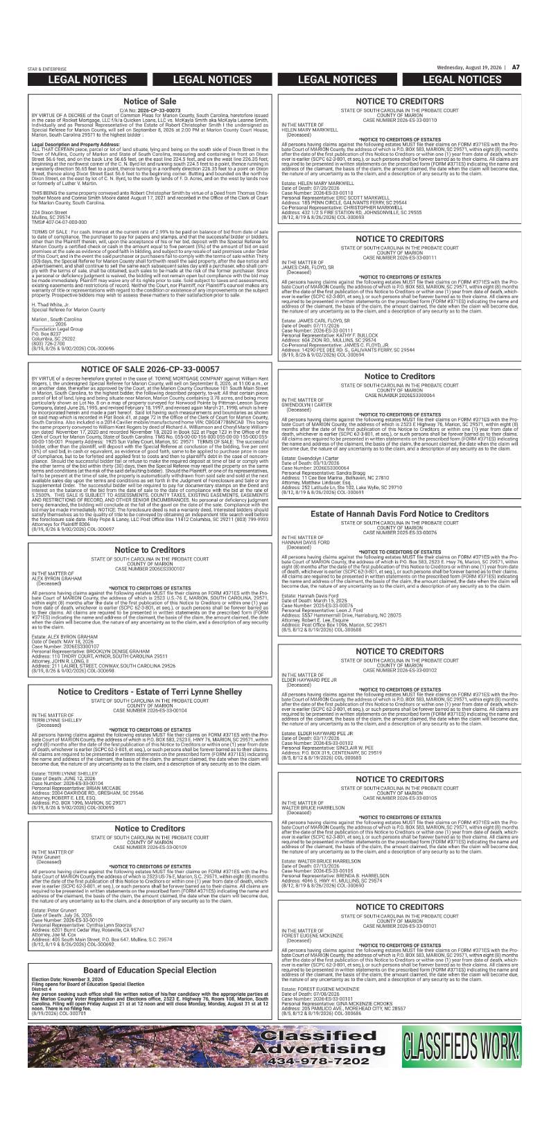 Page A7